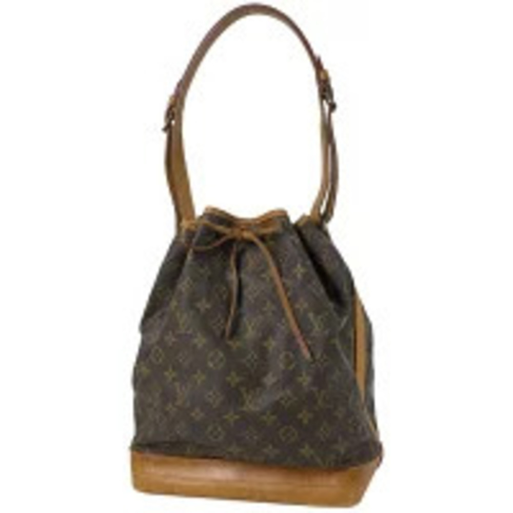 Louis Vuitton Noe Hobo Drawstring Shoulder Bag Monogram Brown